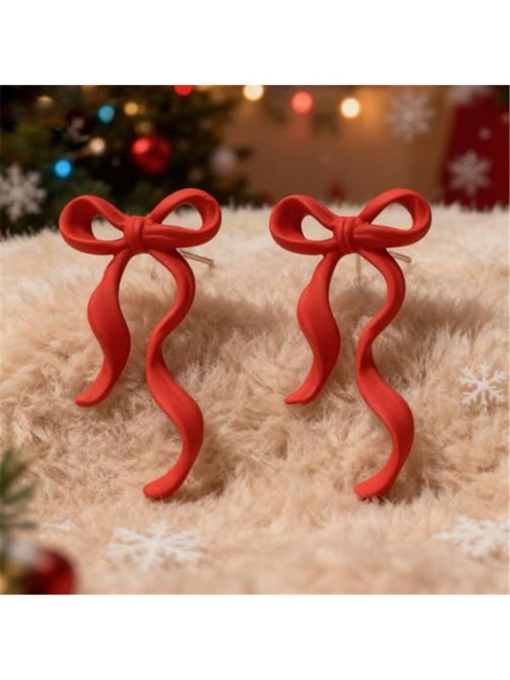 Christmas Earrings for Women Stocking Stuffers Gifts Outfits Dress Decorations